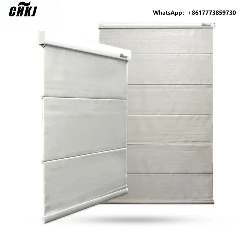 

CHKJ Window Home Good Quality Roman Blinds Window Roman Curtain Roller Shade Motorized Roman Blinds