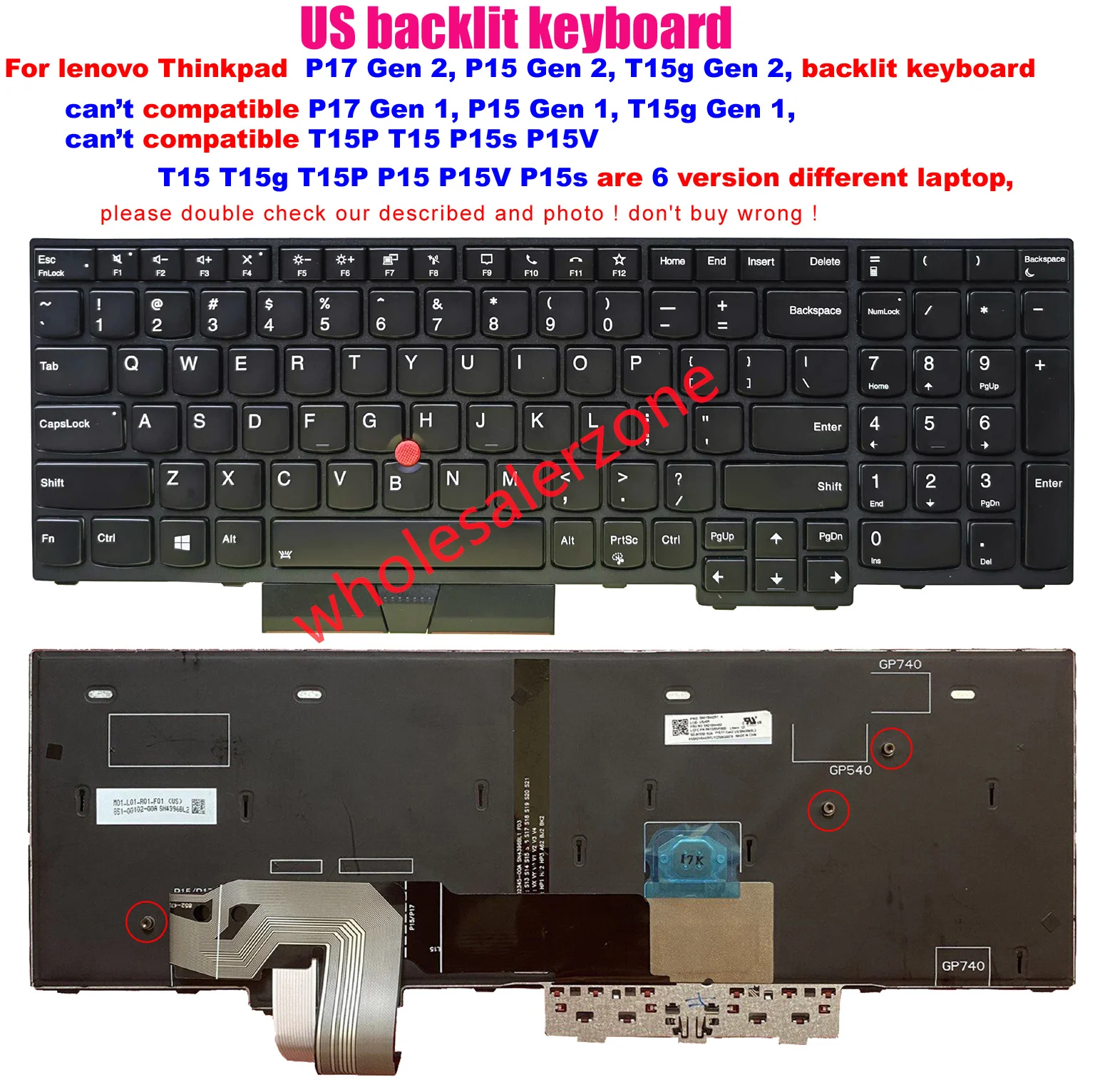 New Backlit Keyboar… - image