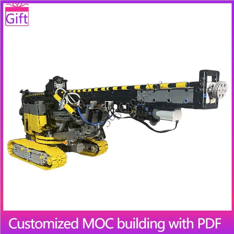 

3967 PCS Hot Selling Engineering Drilling Rig Model Modular Building Blocks Kids Assembly Display Toys Festival Surprise Gifts