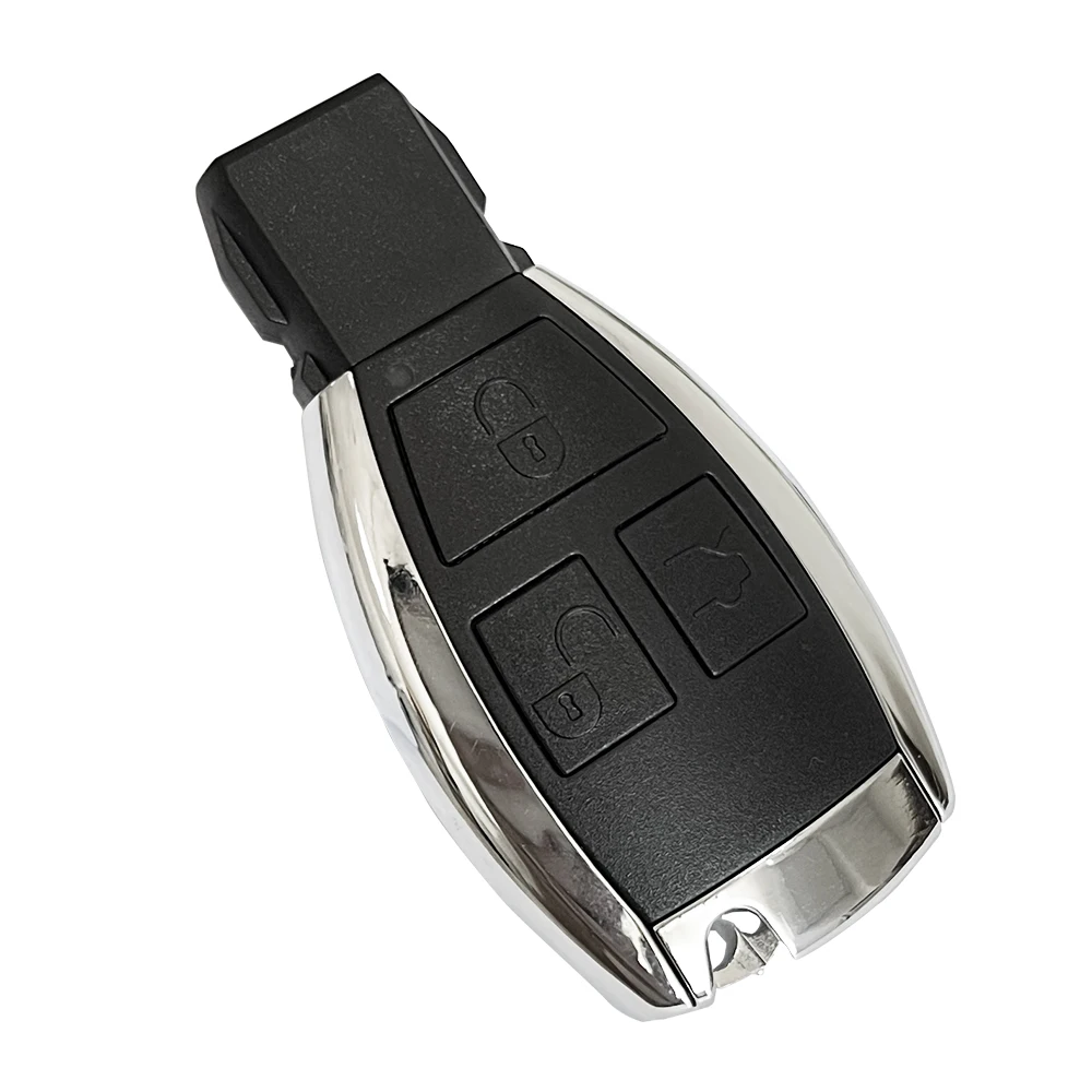 XNRKEY-carcasa de llave de coche remota modificada, 2/3/4 botones, Fob para Mercedes Benz A, B, C, E, Clase W203, W204, W205, W210, W211, W212, W221