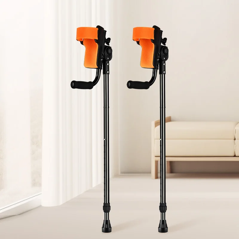 Multifunctional Aluminum Foldable Walking Aids Lightweight Multi-Angle Adjustable Walking Stick for Patient Disabled