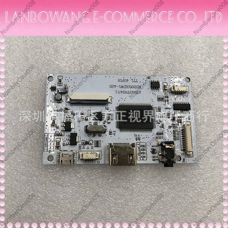 HDMI to TTL 40Pin LCD Driver Board Ultra Small 5V Micro USB Power Adapter Module Display Converter