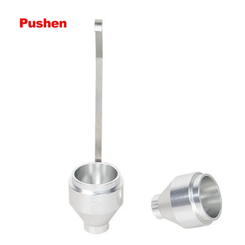 

BRAND PUSHEN Paint Viscosity Cup 4 # Flow Dip Cups viscometer DIN 53211 With handle 2 3 5 6 8mm orifice diameter available