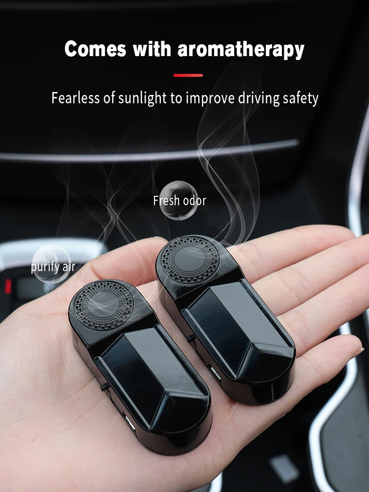 

Car Fake Security Light with Aromatherapy Solar Powered Simulated Dummy Alarm Wireless Warning Anti-Theft Caution Lamp LED Light