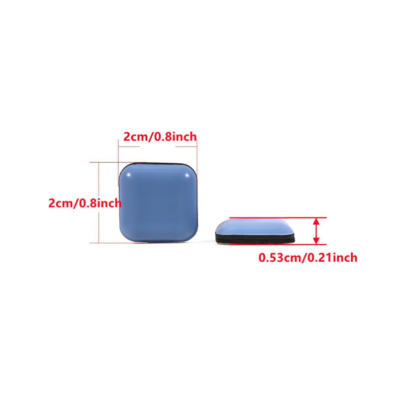 12pcs Appliance Sliders for Kitchen Self-Adhesive Square Small Appliance Sliders for Countertop Coffee Maker Air Fryer Furniture