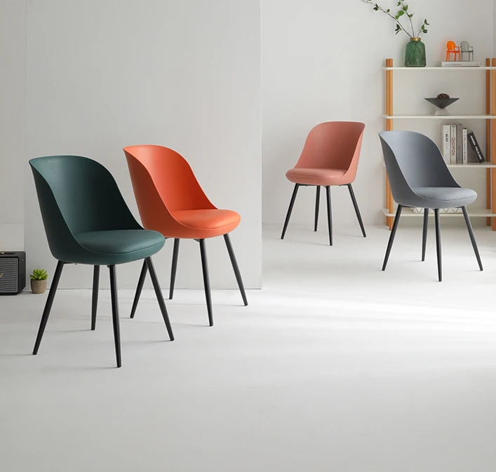 

Dining table and chair home balcony study back stool bedroom cosmetic chair soft bag
