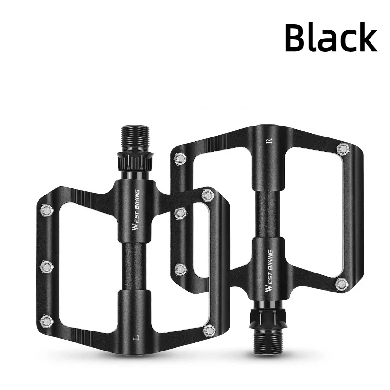 Ultralight Bicycle Pedals Aluminum Alloy Non-slip Bike Pedal Sealed Bearing Bicycle Flat Pedal For MTB Road Bike