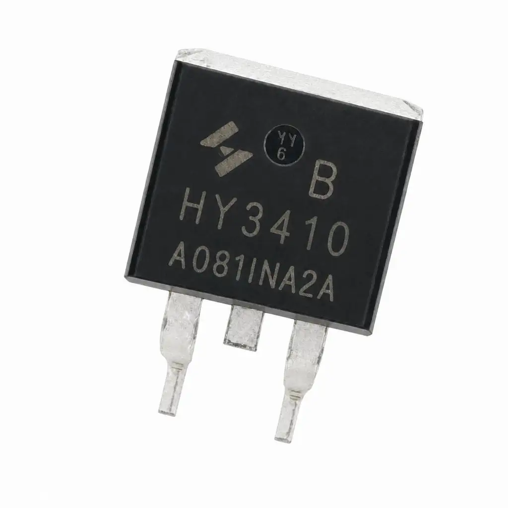 (10 pcs) HY3410NA2B TO-263-2L HY3410 - N-Channel Metal-Oxide-Semiconductor Field-Effect Transistor 100V 140A 5.7mΩ