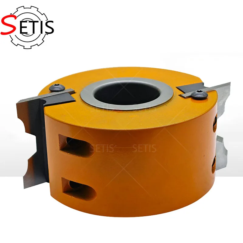 

SETIS Woodworking 24-Piece Set with Interchangeable Insert Vertical Spindle Milling Cutters and Four-Sided Planer Cutters