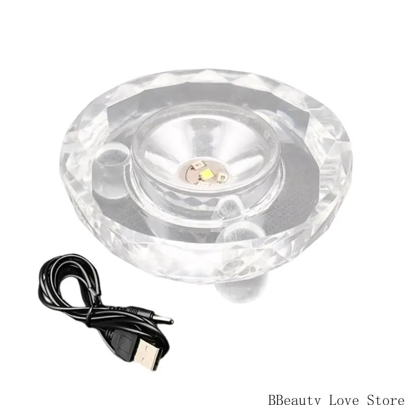 

Multiple Color Rotating Stand USB Powered for Jewelry Artwork Showcase