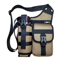 New Leisure Shoulder Bag Crossbody Mobile Phone Bag Walking and Travel Small Water Cup Bag Oxford Cloth sSmall Shoulder Bags