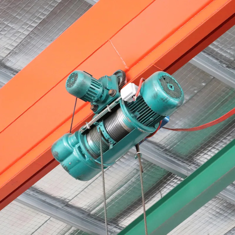 Control 5ton Max. Lifting Load Wire Rope Crane Lifting Accessories Gear Featured Bridge Crane CD1   Electric Hoist Remote