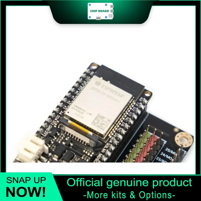 DFRobot FireBeetle 2 ESP32-C5 Smart Home Development Kit with Dual-Band WiFi 6, BLE5, Zigbee, Thread and IO Expansion