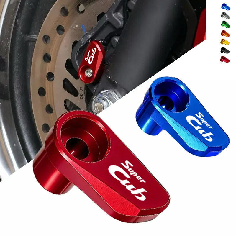 

Motorcycle Accessories Front Rear Wheel ABS Sensor Protection Guard Cover 2026 for Honda Super CUB C70 90 110 C125