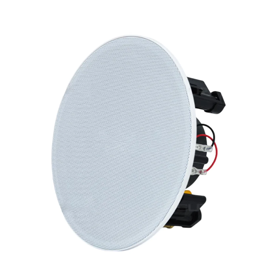 15W Marine Ceiling Speaker 4\'\' Waterproof Outdoor Full Range Speakers Recessed Music Loudspeaker for Boat Yacht Bathroom Shower