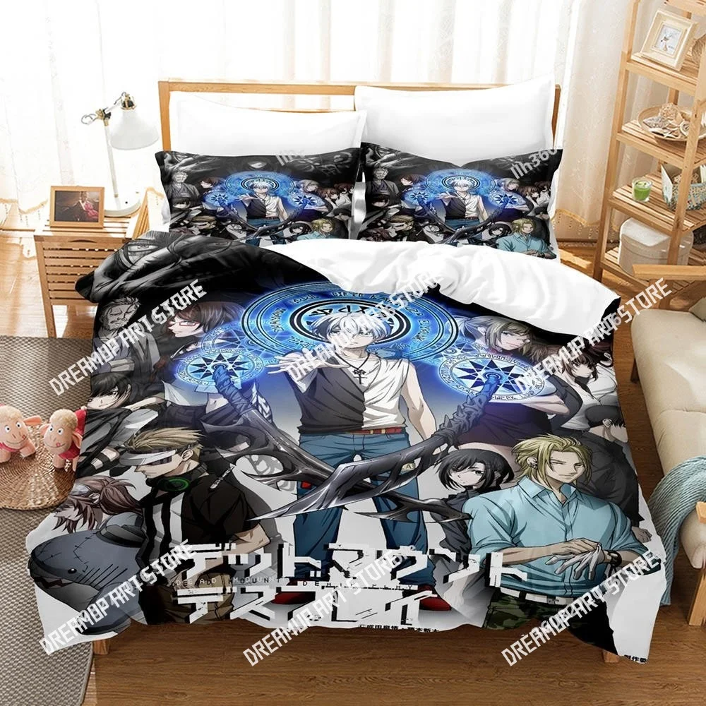 3D Printed Dead Mount Death Play Bedding Set for Boys Girls Duvet Cover Pillowcase Twin Queen King Full Single Double Sizes