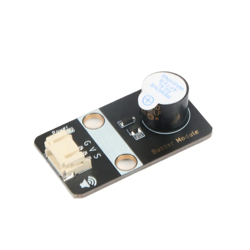5V Active Buzzer Module, High/Low Level Trigger Buzzer Control Board Sound Sensor with PH2.0 Interface