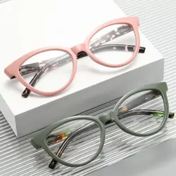 Women Reading Glasses Anti Blue Light Reader Elderly Glasses Computer Readers Cat Eye Frame Women Diopter Eyewear +100 200 400