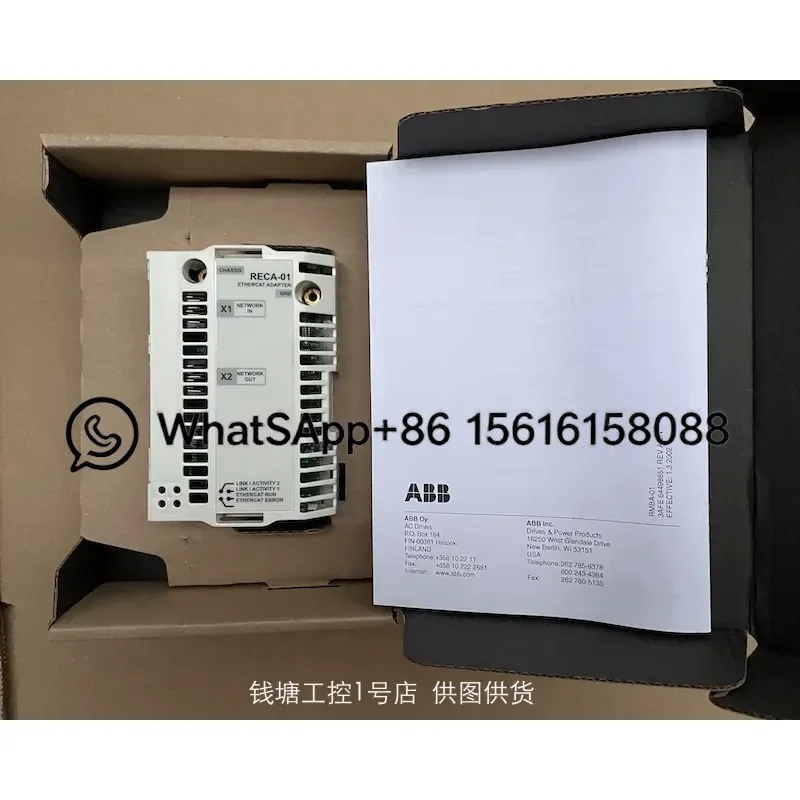 ABB ACS550 ACH550 DCS800 Inverter Bus Adapter Module RECA-01 Original Spare Part Industrial Automation Control Board