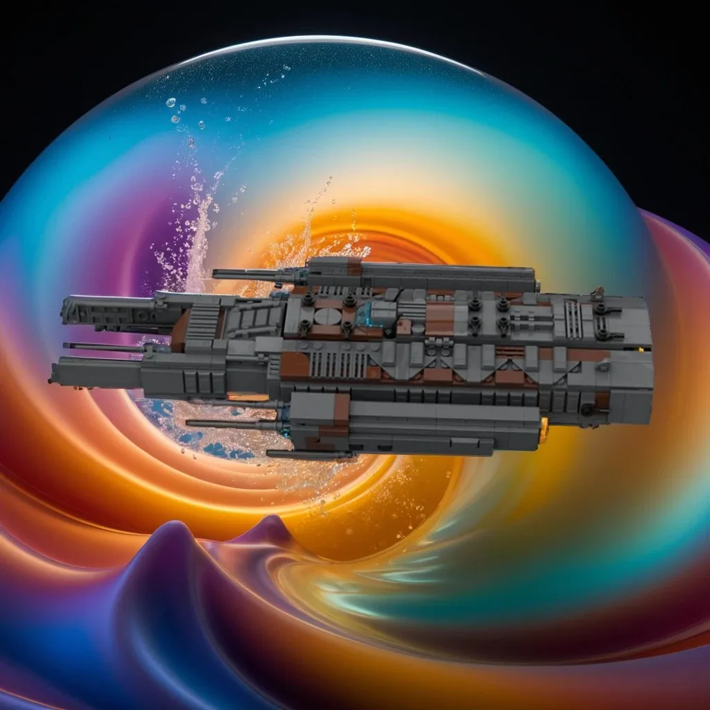 

1003PCS MOC Asuran Corvettess Sleek, Advanced & Tactical DIY Model Building Blocks Birthday Toys Gift