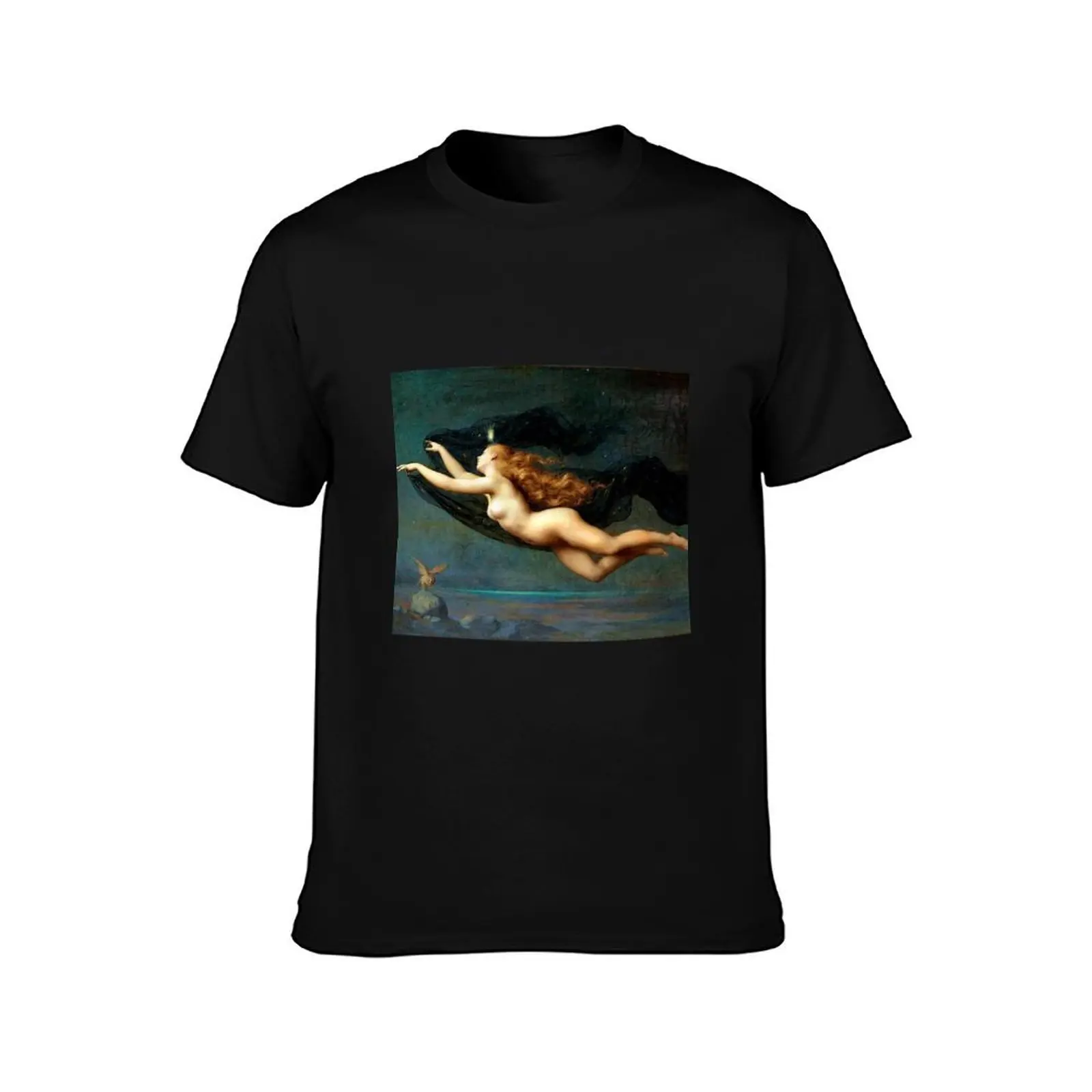 THE NIGHT - AUGUSTE RAYNAUD T-Shirt Big Size Daily Wear T-Shirt