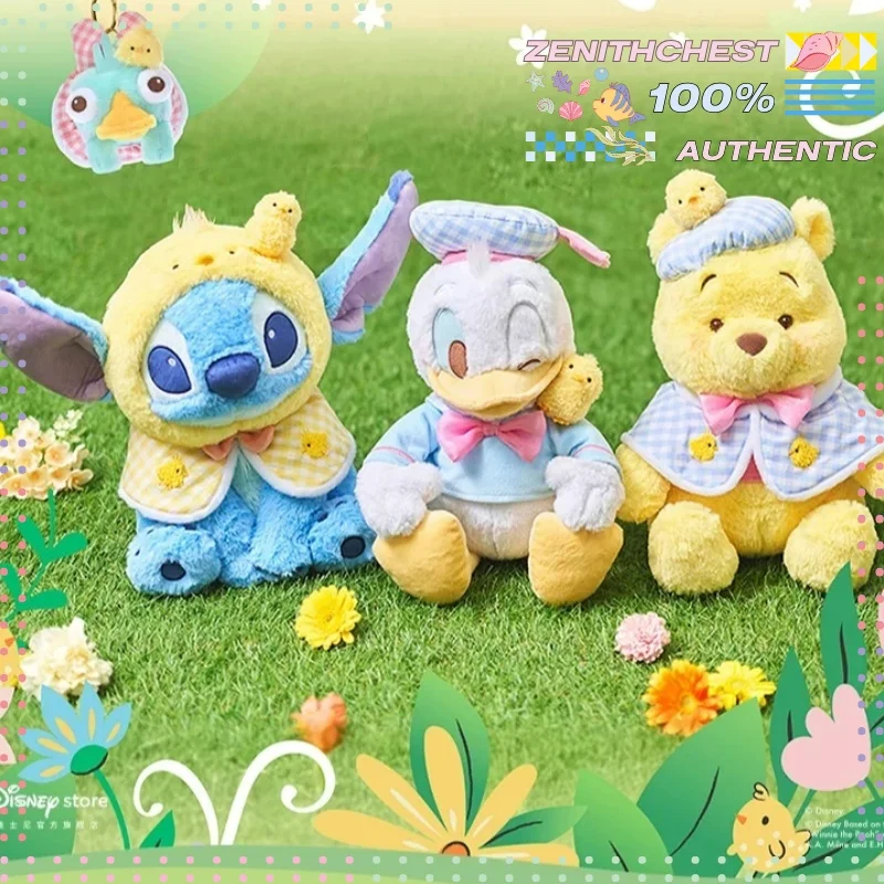 

Disney Stuffed Plush Doll Spring Collection Winnie The Pooh Stitch Donald Duck Plush Pillow For Home Decor Collectible