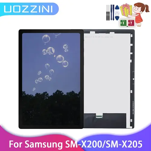 Pantalla táctil de 10,5 ""para Samsung Galaxy Tab A8 10,5 2021 SM-X200 X205 X205C y piezas de repuesto de montaje Lcd 100% probadas