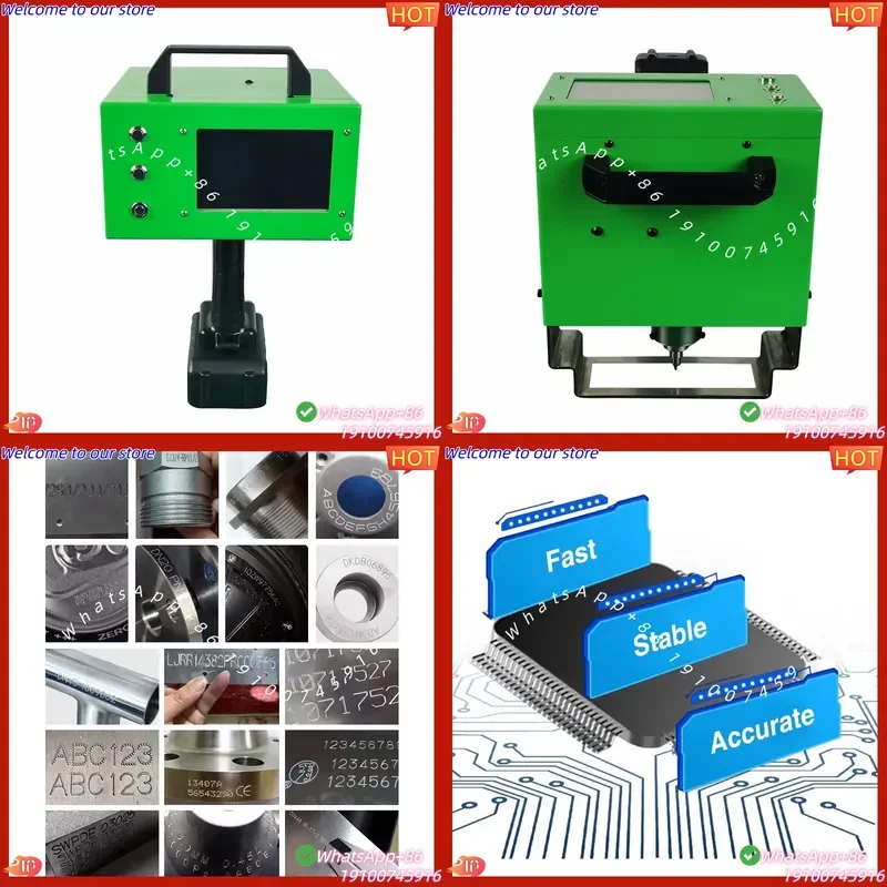 2026 2025-Faith Portable Handheld Battery Pneumatic Engraving Machine New for Metal Steel VIN Number With Core Motor