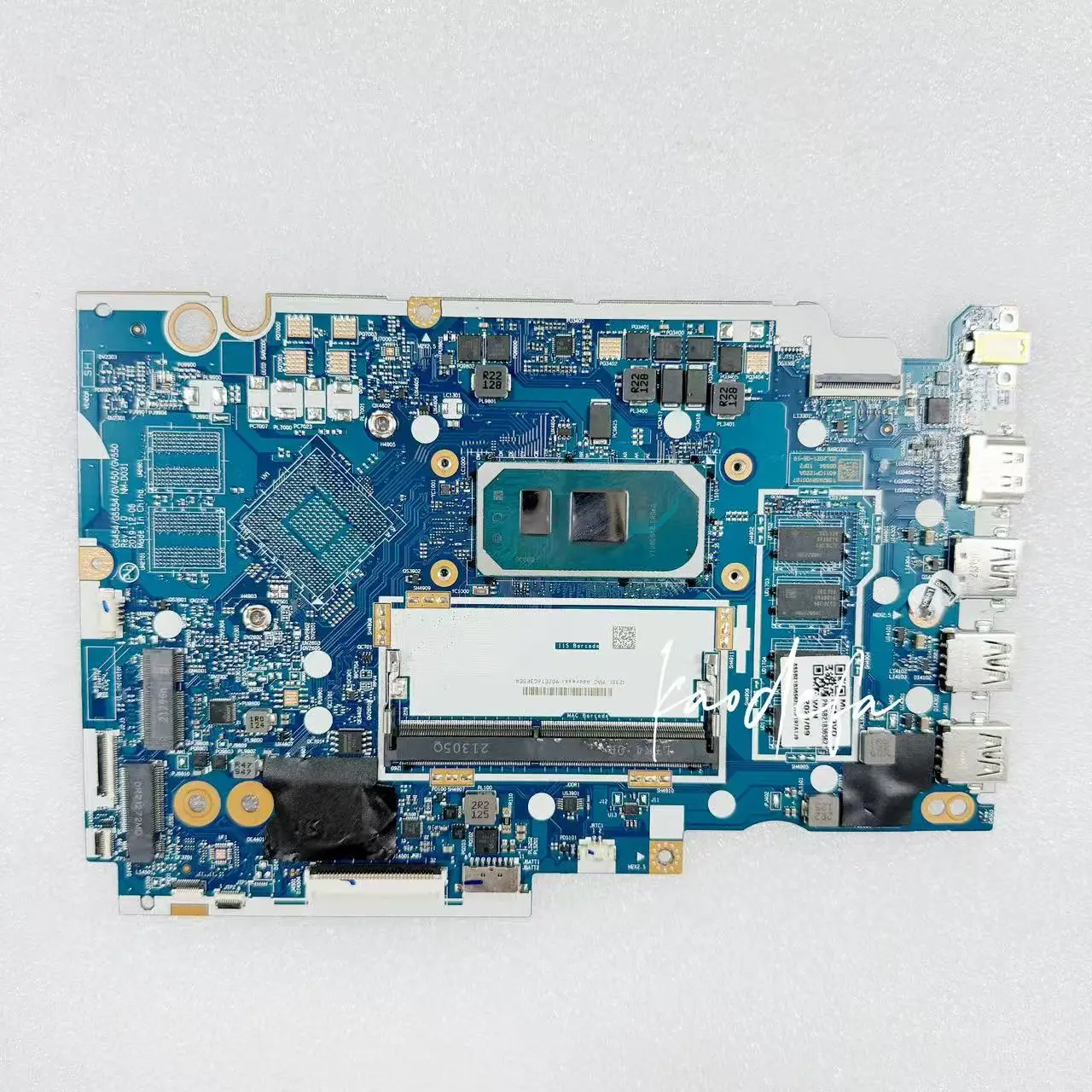NM-D031 for Lenovo Ideapad 3-15IIL05 3-14IIL05 Laptop Motherboard CPU: I3-1005G1 I5-1035G1 RAM:4G UMA FRU:5B21B36563  5B21B36558