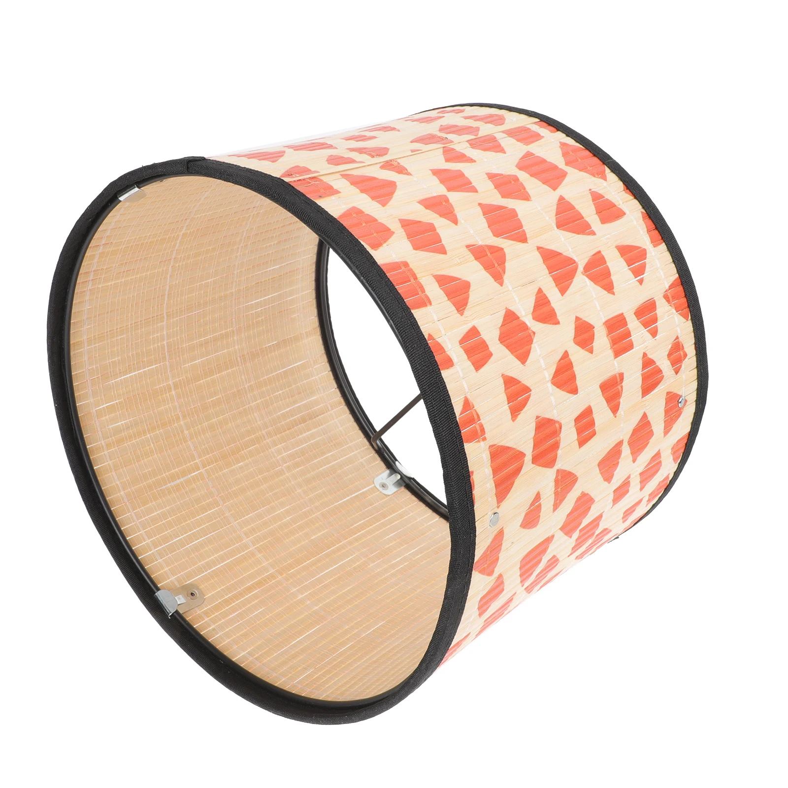 

1Pcs Exquisite Vintage Lampshade Handcrafted Bamboo Print Long-Lasting Light Shade for Living Room Home Decor Elegant Pendant