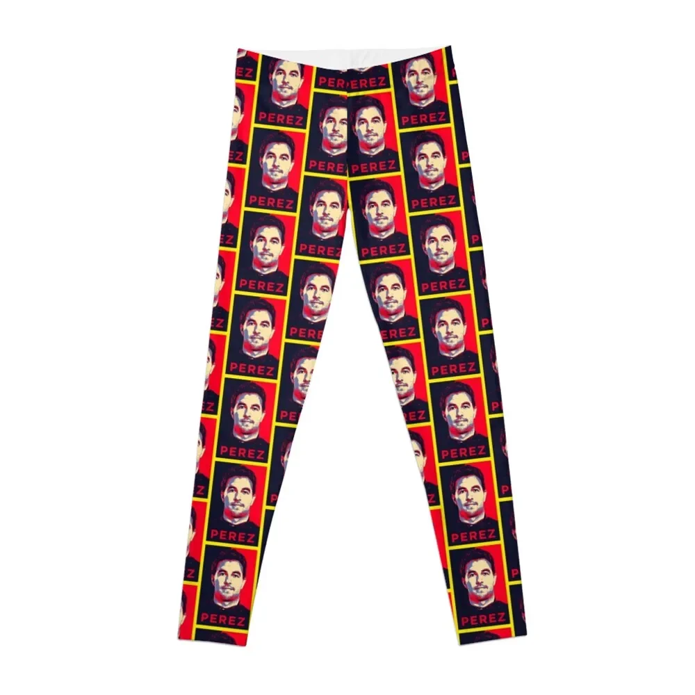 Sergio Perez Checo Artwork Leggings Sports pants woman workout shorts sports shirts gym Womens Leggings