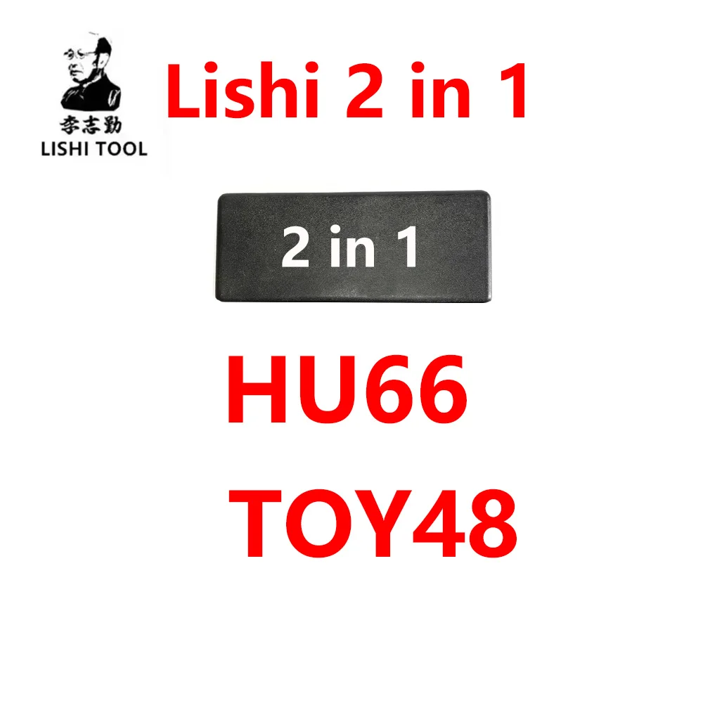 

Инструмент Lishi 2 в 1, слесарный инструмент TOY48 HU66 для ключа автомобиля