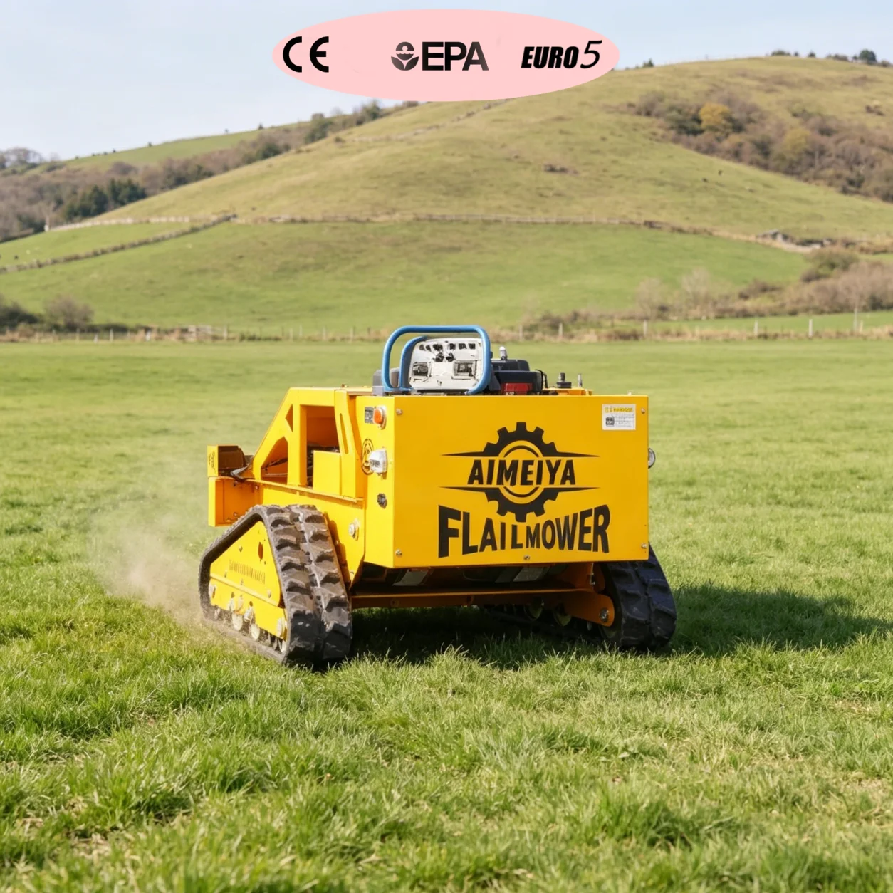 

Customized Durable Smart Energy-Saving Robotic Grass Cutter Automatic Lawn Mower Home Commercial Garden flail mower