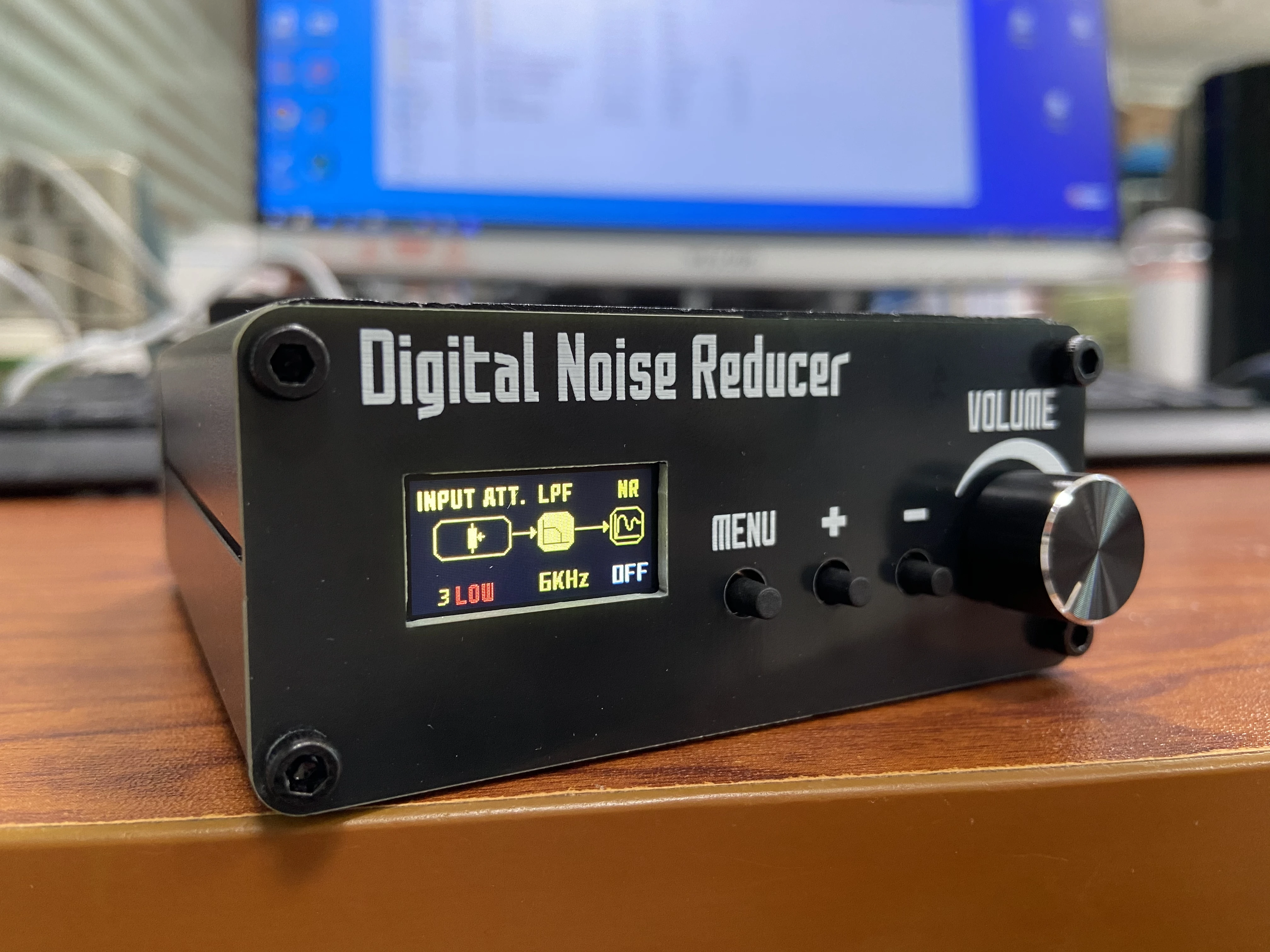 Reductor de ruido Digital de señales de Audio NR, filtro de paso bajo (LPF) para Radio HF, Shortave con DSP