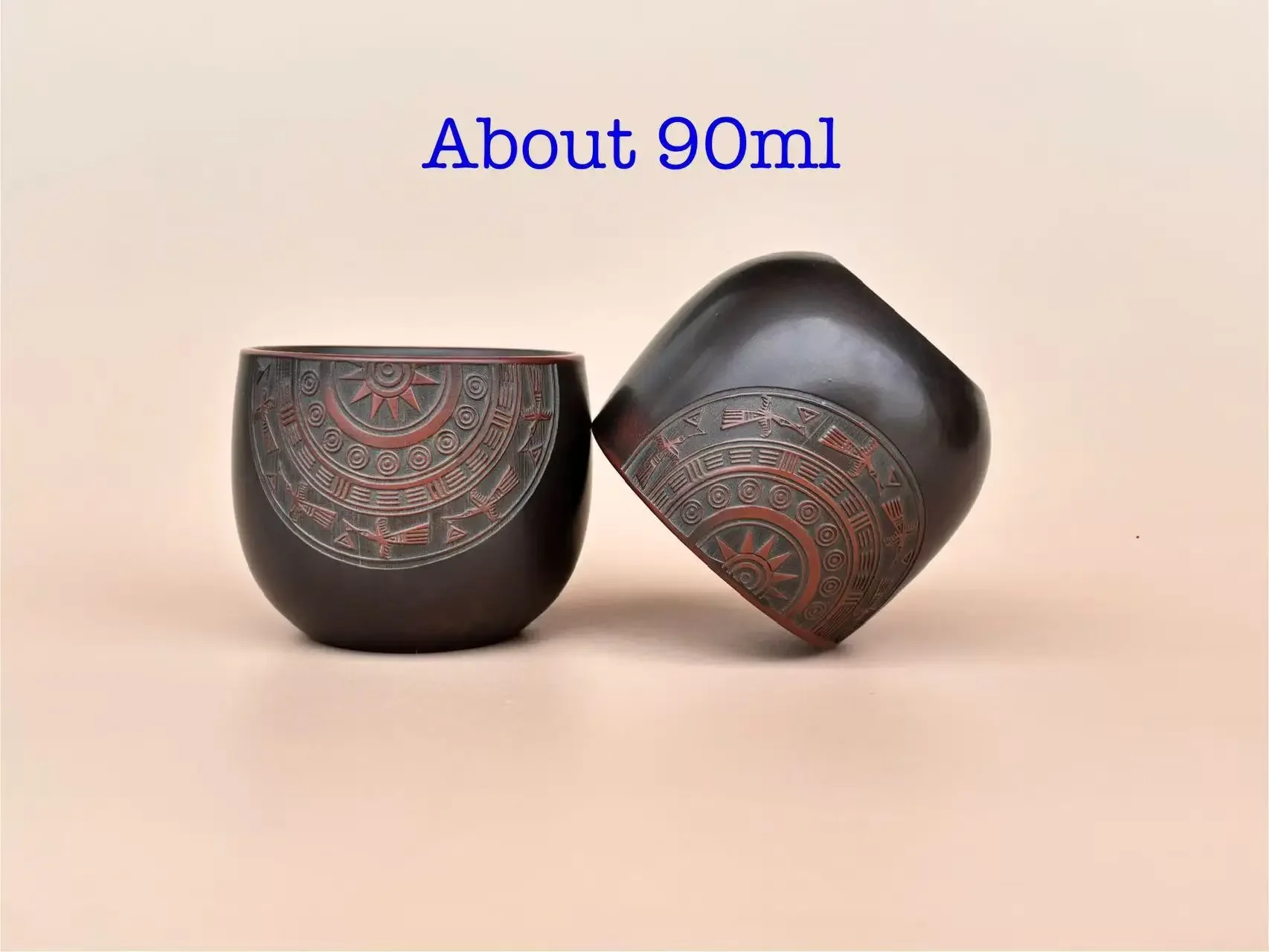 

Чашка ручной работы Qinzhou Nixing Tao (чайник из глины не Yixing) Чайная чашка ручной работы для пуэра улун Кунг-фу Ча