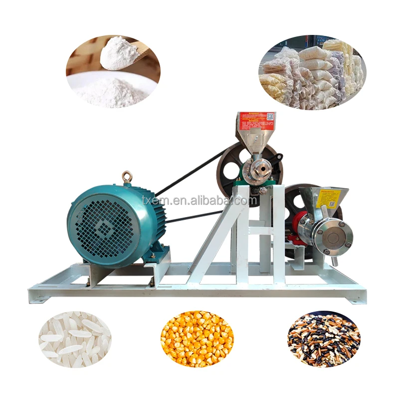 Multi Shaped Corn Rice  Sorghum Puffing Machine Grain Puffing Machine Food Puff Extruder Machine