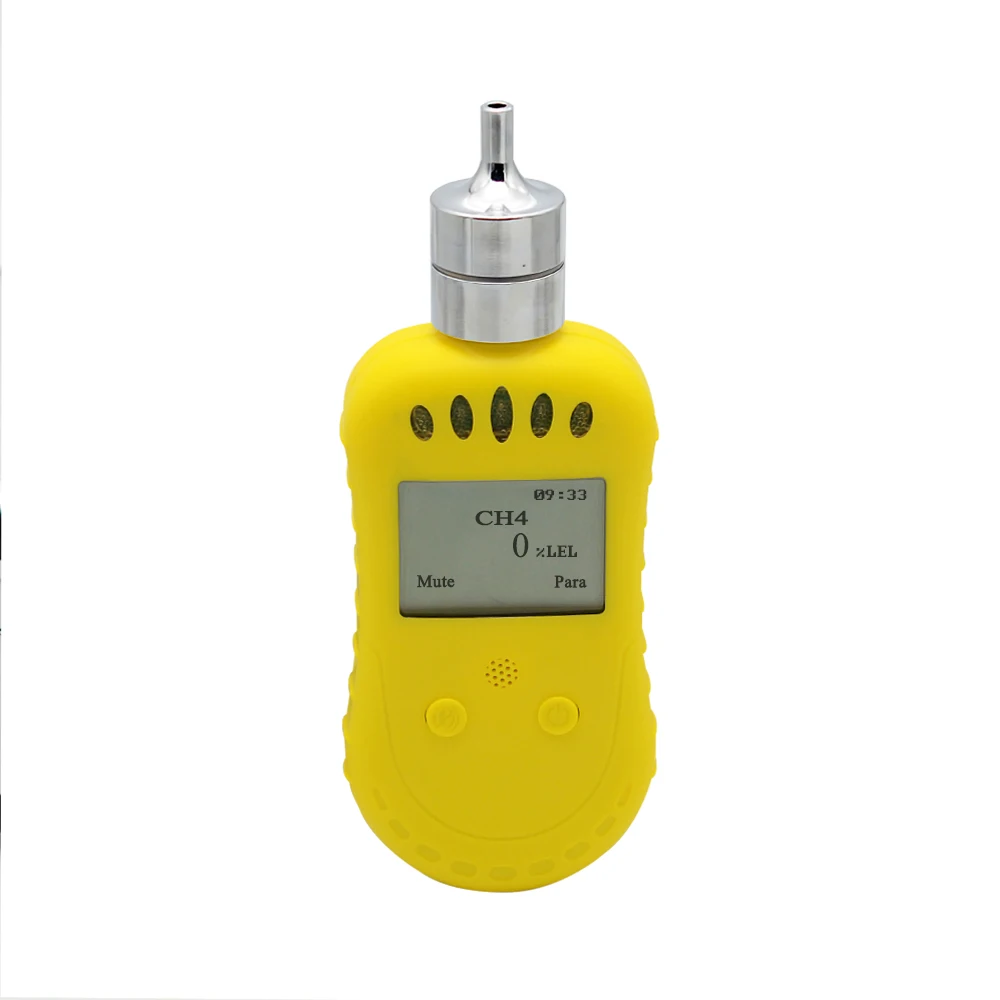 UpgradeCE ATEX bomba portátil analisador de gases combustíveis GLP CH4 gás vazamento alarme detector