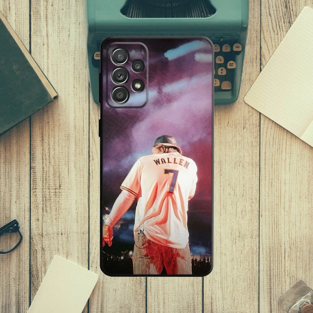 Singer Morgan W-Wallen Phone Case For Samsung S21,S22 Ultra,S20,S30 plus,S22 plus,S23,S30 ultra 5G Silicone Cover