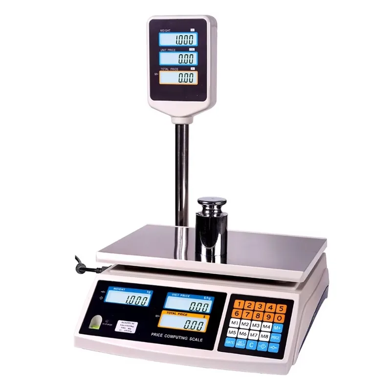 Digital Commercial Scale with Tower (15kg/30kg) with Printer Tower/Pole Retail Price Calculation Scale view 3