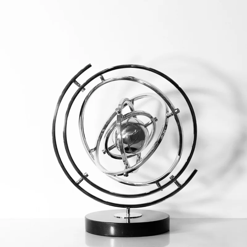 Globe desktop decoration office ornaments leading high-end handicrafts living room ornaments modern light luxury gifts