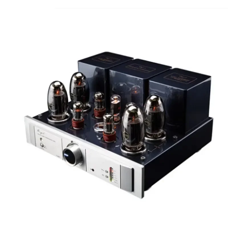 2026 Ca-yin A-200T فراغ أنبوب مكبر كهربائي متكامل TUNG-SOL KT150 * 4 دفع سحب عالية الطاقة مضخم تفريغ 55 واط * 2 100 واط * 2 #5