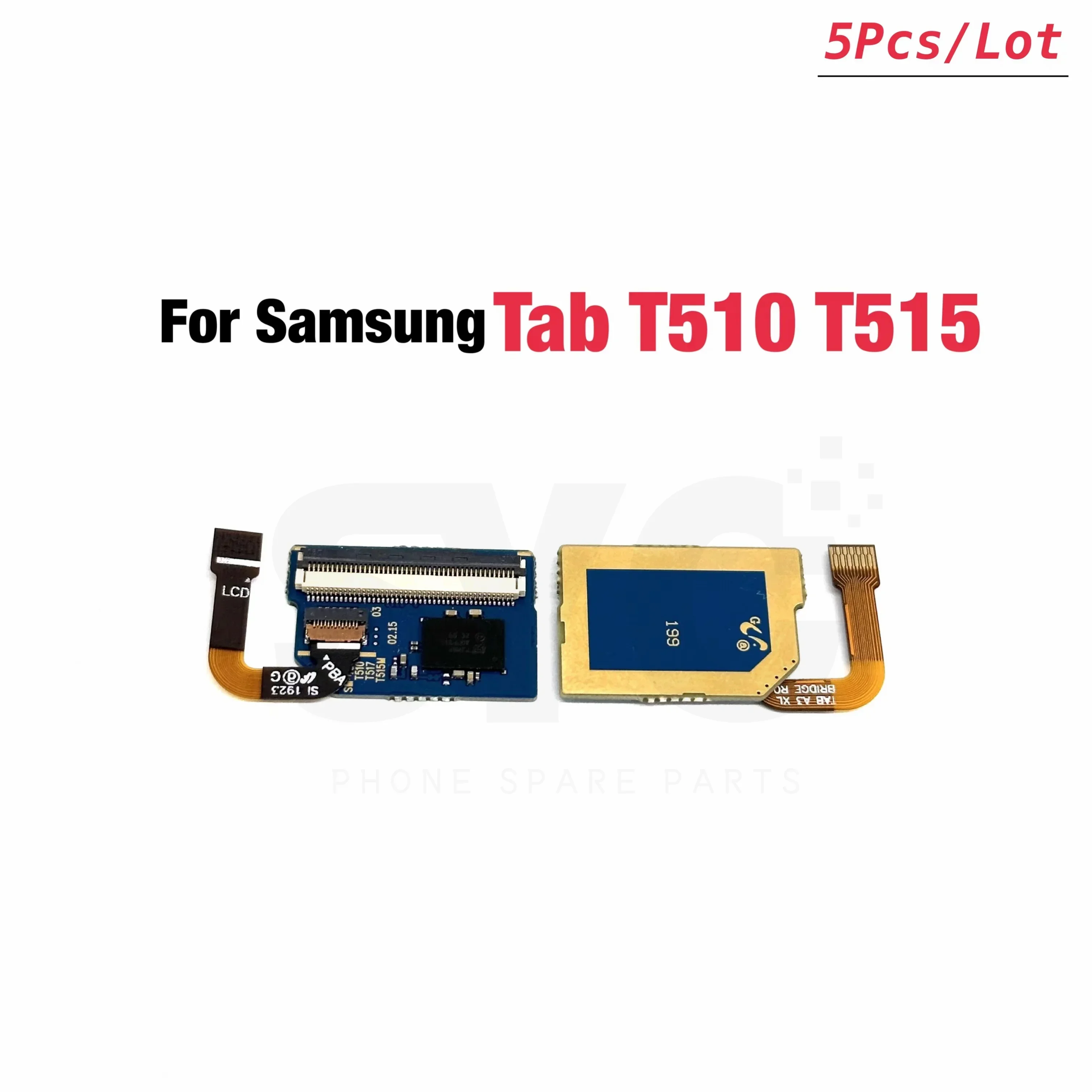 

5Pcs LCD Display Touch Screen Panel Connector Board Flex Cable For Samsung Tab A 10.1 2019 T510 T515 T517 Replacement