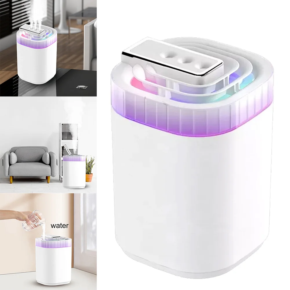 Operation The Advanced for triple Nozzle Technology of This Silent Running 3L Cool for mist Humidifier Ensures Comfortable