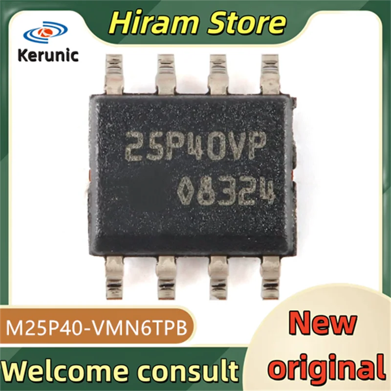 5PCS 25P40VP New and Original M25P40-VMN6TPB M25P40-VMN6T M25P40-VM