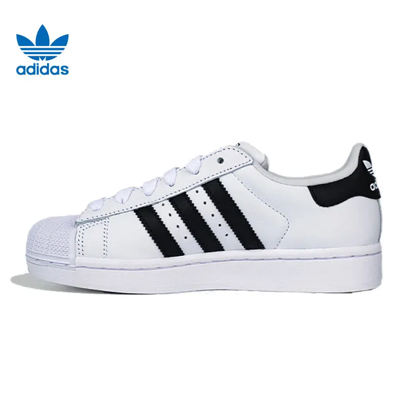 أحذية أديداس ثلاثية أوراق البرسيم للأطفال SUPERSTAR II J أحذية رياضية وترفيهية JQ4098 #1