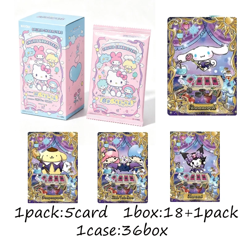 Wholesale Kayou Sanrio Dream Collection Deluxe Pack Dream Building Park Vol.1 Blind Trading Collection Character Cards