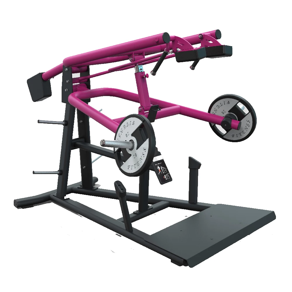 

On Sale Bodybuilding Sports Machine Strength Training Pl65 Squat Machine Plate Loaded Machines