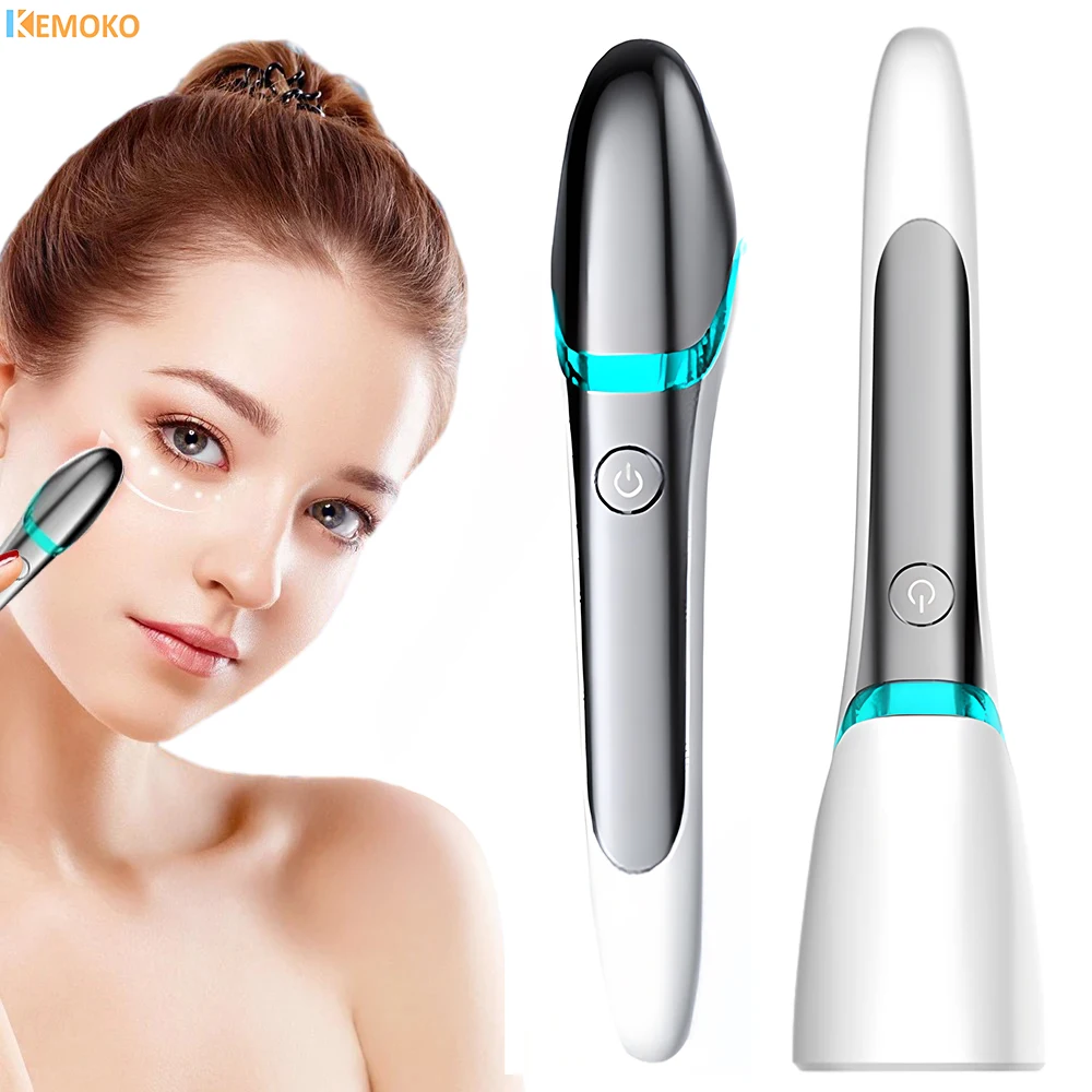 RF Eyes Massager Electric Eye Care Device Fatigue Relieve Dark Circle Eye Bag Remoal Anti Wrinkle Face Massage Eye Tool