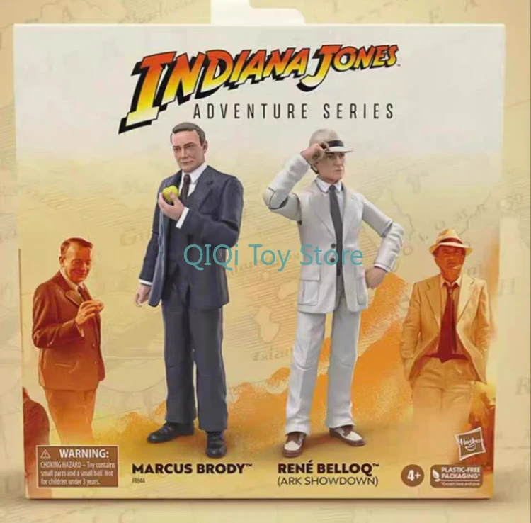 

Hasbro, Indiana Jones, Marcos, Rene, Marcus, Reni, double set, 6-inch movable doll