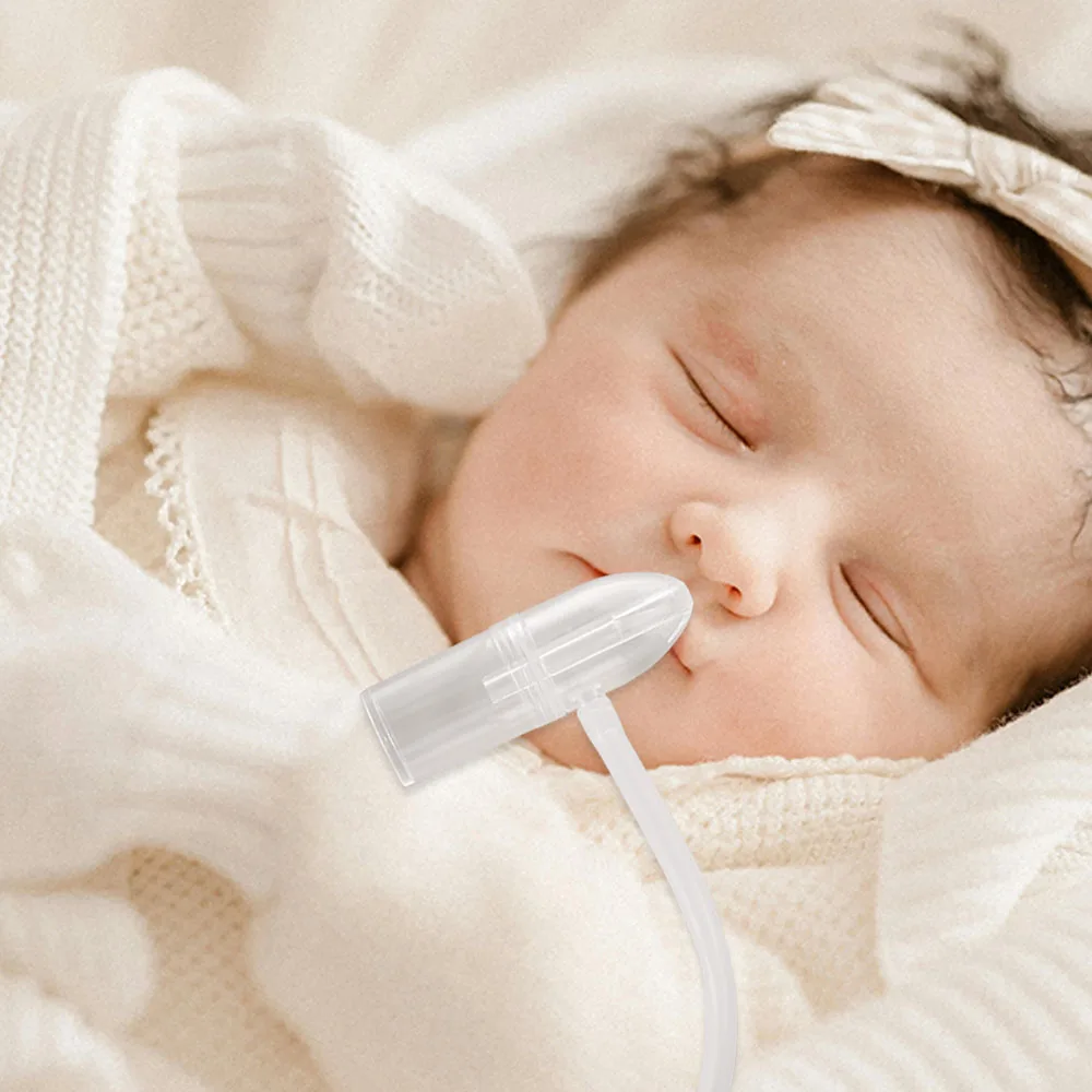 Ventosa per il naso Aspiratore nasale per bambini Rimozione Booger Irrigatore nasale Bambini Inalatore nasale Sicurezza Silenzioso Detergente per il naso per neonati